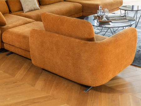 Coltar modular Amalfi, personalizabil, cadru lemn masiv, tapiterie stofa, stil Contemporan [4]