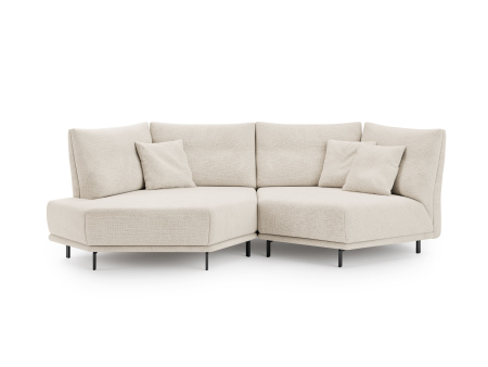 Coltar modular Anaga, personalizabil, cadru lemn masiv, tapiterie stofa, stil Contemporan [10]