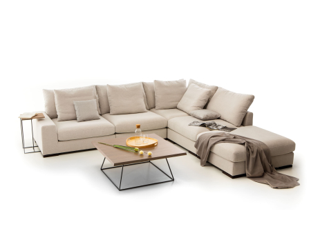 Coltar modular Avant, personalizabil, cadru lemn masiv, tapiterie stofa, ultra moale, stil Modern [4]