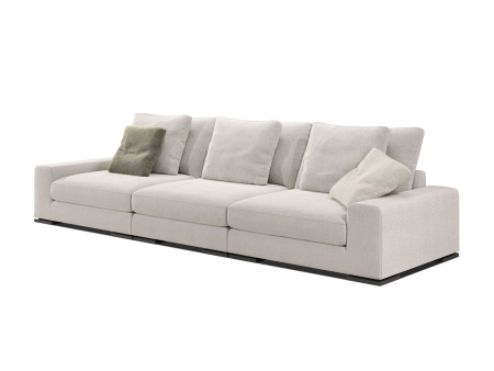 Coltar modular Avant, personalizabil, cadru lemn masiv, tapiterie stofa, ultra moale, stil Modern [9]