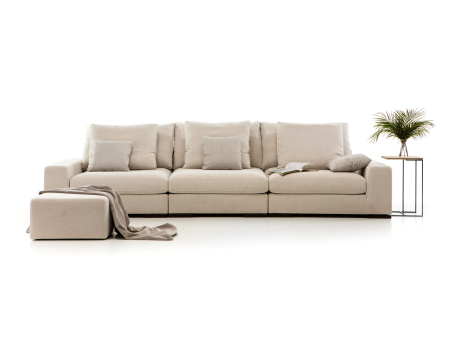 Coltar modular Avant, personalizabil, cadru lemn masiv, tapiterie stofa, ultra moale, stil Modern [1]