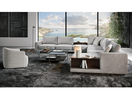 Coltar modular Calypso, personalizabil, cadru lemn masiv, tapiterie stofa, stil Contemporan [13]