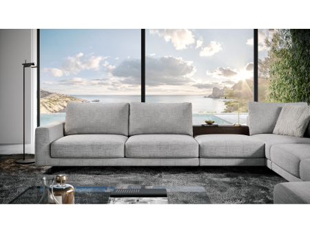 Coltar modular Calypso, personalizabil, cadru lemn masiv, tapiterie stofa, stil Contemporan [14]