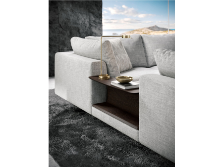 Coltar modular Calypso, personalizabil, cadru lemn masiv, tapiterie stofa, stil Contemporan [9]