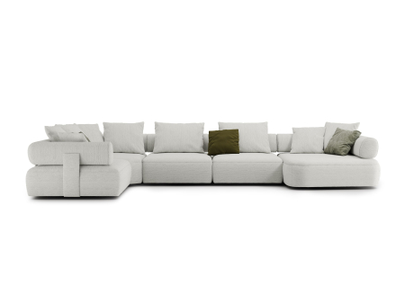 Coltar modular Goya, personalizabil, cadru lemn masiv, tapiterie stofa, stil Contemporan [13]