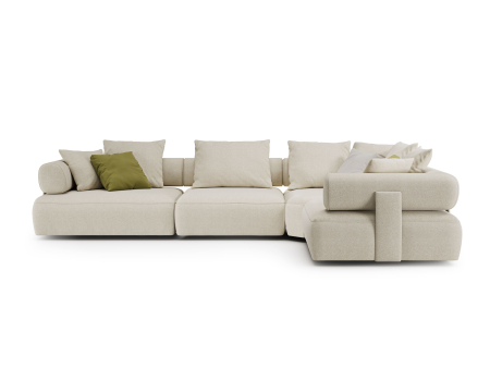Coltar modular Goya, personalizabil, cadru lemn masiv, tapiterie stofa, stil Contemporan [2]