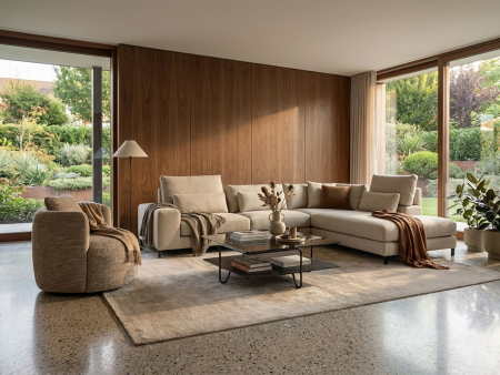 Coltar modular Horizon, personalizabil, cadru lemn masiv, tapiterie stofa, stil Modern [5]