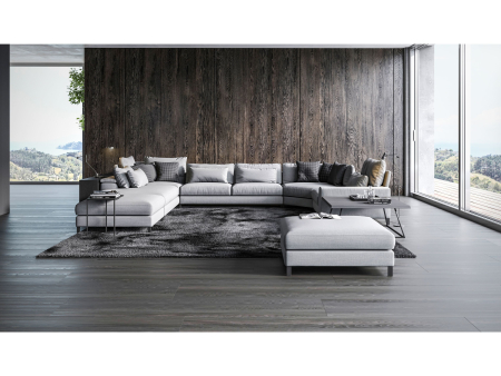 Coltar modular Horizon, personalizabil, cadru lemn masiv, tapiterie stofa, stil Modern [9]