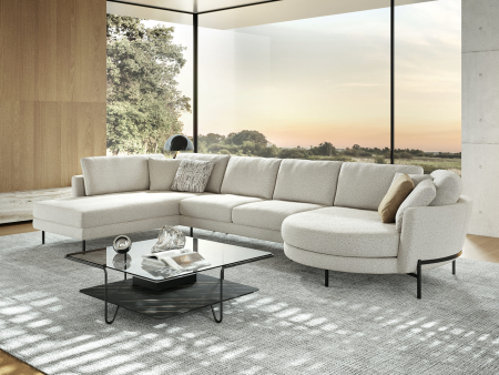 Coltar modular Hudson, personalizabil, cadru lemn masiv, tapiterie stofa, stil Contemporan [1]