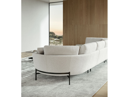 Coltar modular Hudson, personalizabil, cadru lemn masiv, tapiterie stofa, stil Contemporan [11]