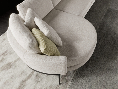 Coltar modular Hudson, personalizabil, cadru lemn masiv, tapiterie stofa, stil Contemporan [12]