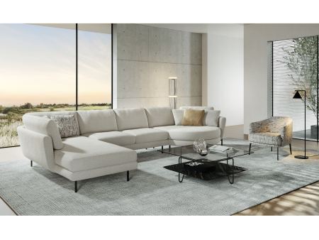 Coltar modular Hudson, personalizabil, cadru lemn masiv, tapiterie stofa, stil Contemporan [13]