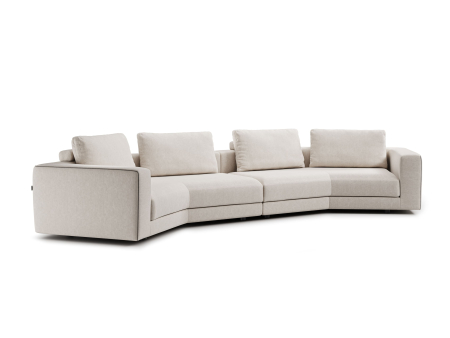 Coltar modular Maxwell, personalizabil, cadru lemn masiv, tapiterie stofa, stil Contemporan [7]
