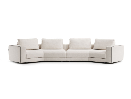 Coltar modular Maxwell, personalizabil, cadru lemn masiv, tapiterie stofa, stil Contemporan [6]