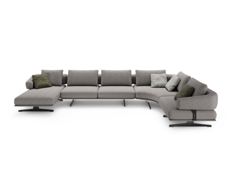 Coltar modular Mistral, personalizabil, cadru lemn masiv, tapiterie stofa, stil Contemporan [4]