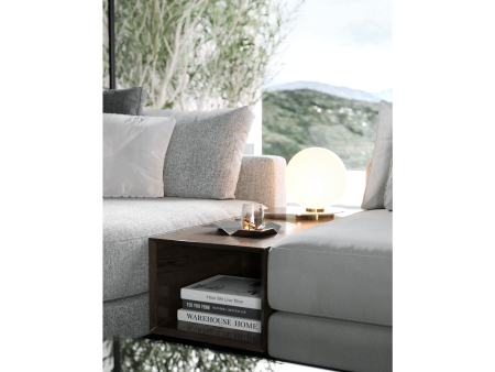 Coltar modular Stone, personalizabil, cadru lemn masiv, tapiterie stofa, stil Contemporan [7]