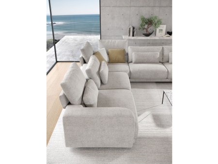 Coltar modular Willow, personalizabil, cadru lemn masiv, tapiterie stofa, stil Contemporan [4]