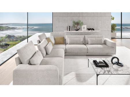 Coltar modular Willow, personalizabil, cadru lemn masiv, tapiterie stofa, stil Contemporan [5]