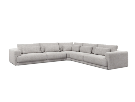Coltar modular Willow, personalizabil, cadru lemn masiv, tapiterie stofa, stil Contemporan [12]