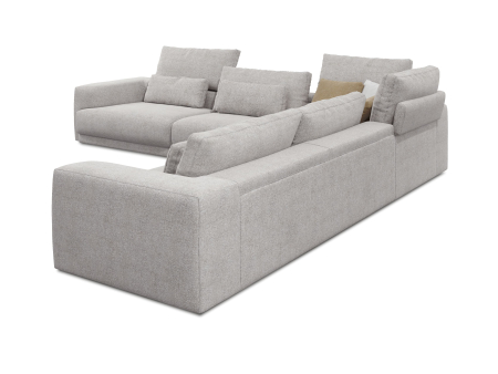 Coltar modular Willow, personalizabil, cadru lemn masiv, tapiterie stofa, stil Contemporan [13]