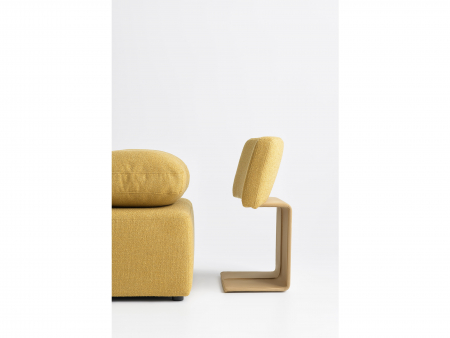 Coltar Puff Modular Personalizabil 300x200cm Stil Contemporan Tapiterie Stofa sau Piele [28]