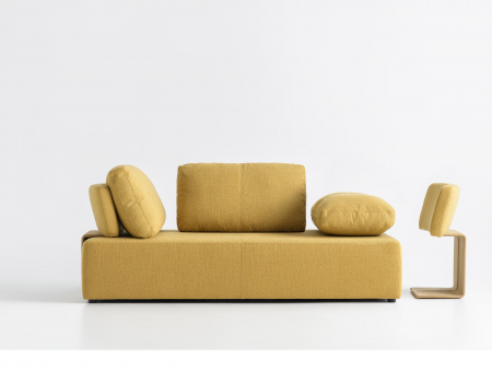 Coltar Puff Modular Personalizabil 300x200cm Stil Contemporan Tapiterie Stofa sau Piele [27]