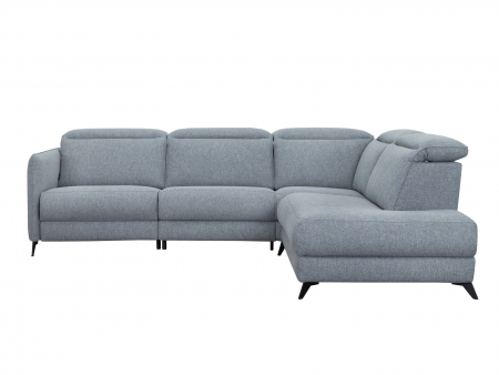 Coltar cu Recliner Hammington Modular Personalizabil 305x250cm Cadru Lemn Masiv Stil Scandinav Tapiterie Stofa sau Piele [3]