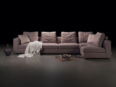 Coltar Soho Modular Personalizabil 335x210cm Stil Contemporan Cadru Lemn Masiv Tapiterie Stofa sau Piele [16]