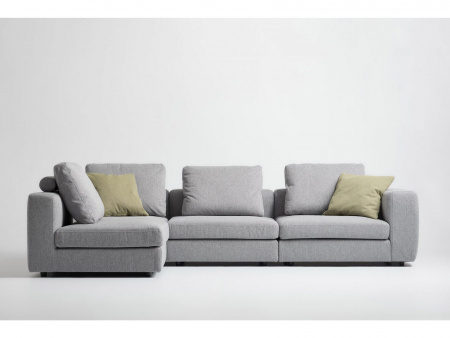 Coltare & Chaiselong - Coltar Soho Modular Personalizabil 335x210cm Stil Contemporan Cadru Lemn Masiv Tapiterie Stofa sau Piele