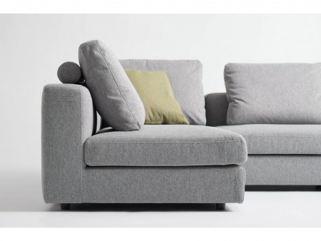 Coltar Soho Modular Personalizabil 335x210cm Stil Contemporan Cadru Lemn Masiv Tapiterie Stofa sau Piele [4]