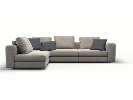 Coltar Soho Modular Personalizabil 335x210cm Stil Contemporan Cadru Lemn Masiv Tapiterie Stofa sau Piele [8]