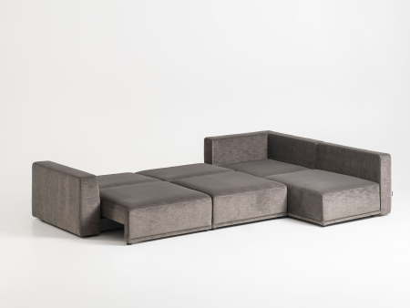 Coltar Tuffy Modular Extensibil Personalizabil 300x200cm cu Spatiu de Depozitare Stil Contemporan Tapiterie Stofa [3]