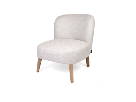 Mobila Living - Demifotoliu Lounge Luna Personalizabil Stil Contemporan Cadru si Picioare Lemn Masiv Tapiterie Stofa sau Piele