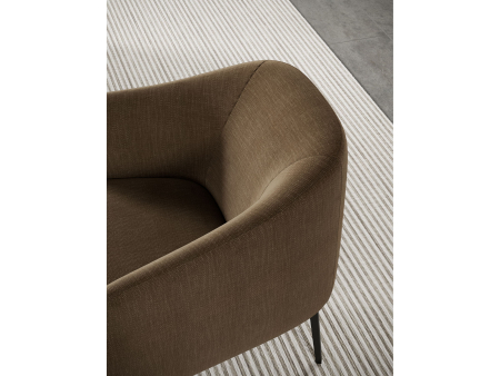 Demifotoliu modern Lenox H, personalizabil, cadru lemn, tapiterie stofa sau piele, stil Contemporan [9]