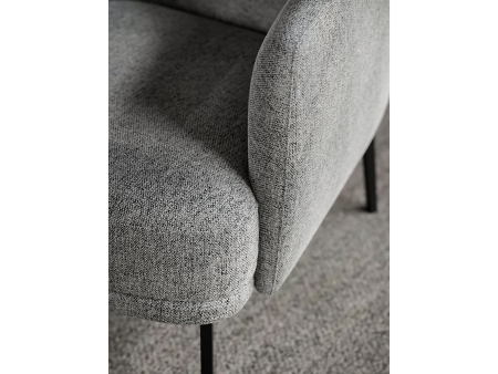 Demifotoliu modern Lenox, personalizabil, cadru lemn, tapiterie stofa sau piele, stil Contemporan [5]
