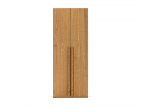 Dressing modular Rigo A 90cm, dotat cu sertare, polite si bara de haine, lemn de stejar, feronerie cu amortizare, multiple finisaje disponibile, stil contemporan [1]