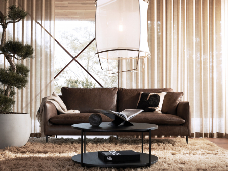 Fotoliu Modern Linden Personalizabil Stil Scandinav Tapiterie Stofa sau Piele [7]