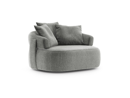 Fotoliu modern Ray XL, personalizabil, cadru lemn masiv, tapiterie stofa, stil Contemporan [3]