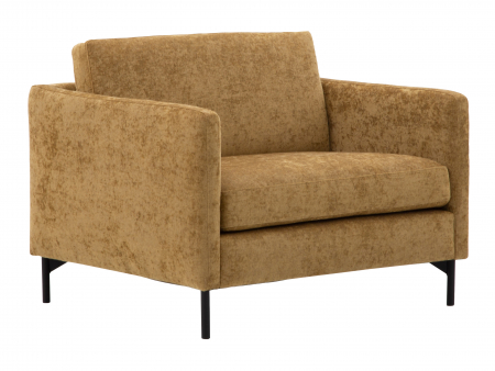 Canapele 2-3 Locuri - Fotoliu Nordic Gold Personalizabil 92-122cm Cadru Lemn Masiv Stil Scandinav Tapiterie Stofa sau Piele