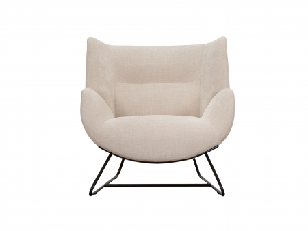 Fotoliu Modern Peach Personalizabil Stil Contemporan Tapiterie Stofa sau Piele [2]