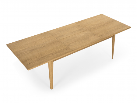 Masa extensibila Atlas 190/270cm, lemn masiv de stejar si panel furniruit, multiple finisaje disponibile, stil modern [9]