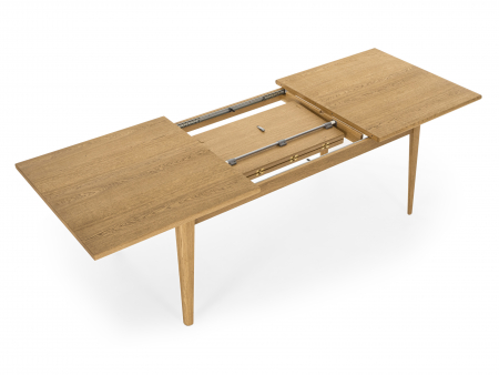 Masa extensibila Atlas 190/270cm, lemn masiv de stejar si panel furniruit, multiple finisaje disponibile, stil modern [6]