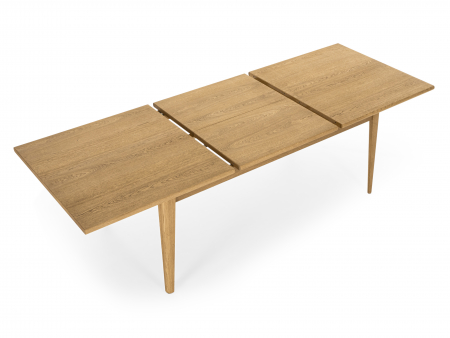 Masa extensibila Atlas 190/270cm, lemn masiv de stejar si panel furniruit, multiple finisaje disponibile, stil modern [8]