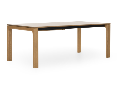 Masa extensibila Bono, personalizabila, dimensiuni variate, lemn de stejar, ceramica, multiple finisaje disponibile, stil minimalist [2]