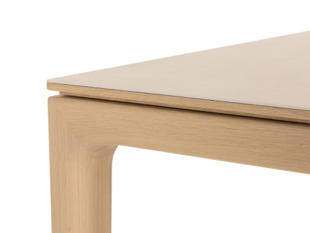 Masa extensibila Bono, personalizabila, dimensiuni variate, lemn de stejar, ceramica, multiple finisaje disponibile, stil minimalist [23]