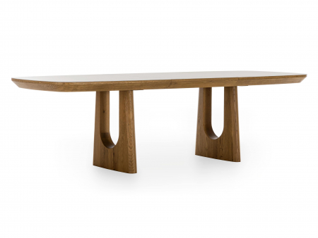 Masa extensibila Galla, personalizabila, dimensiuni variate, lemn de stejar, ceramica, multiple finisaje disponibile, stil japandi [22]