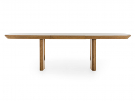 Masa extensibila Galla, personalizabila, dimensiuni variate, lemn de stejar, ceramica, multiple finisaje disponibile, stil japandi [20]