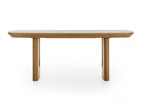 Masa extensibila Galla, personalizabila, dimensiuni variate, lemn de stejar, ceramica, multiple finisaje disponibile, stil japandi [17]