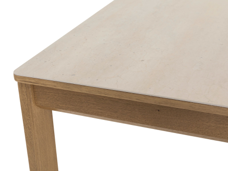 Masa extensibila Treviso, personalizabila, dimensiuni variate, lemn de stejar, ceramica, multiple finisaje disponibile, stil minimalist [8]