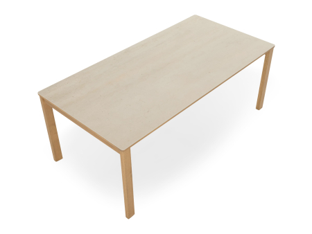 Masa extensibila Treviso, personalizabila, dimensiuni variate, lemn de stejar, ceramica, multiple finisaje disponibile, stil minimalist [4]